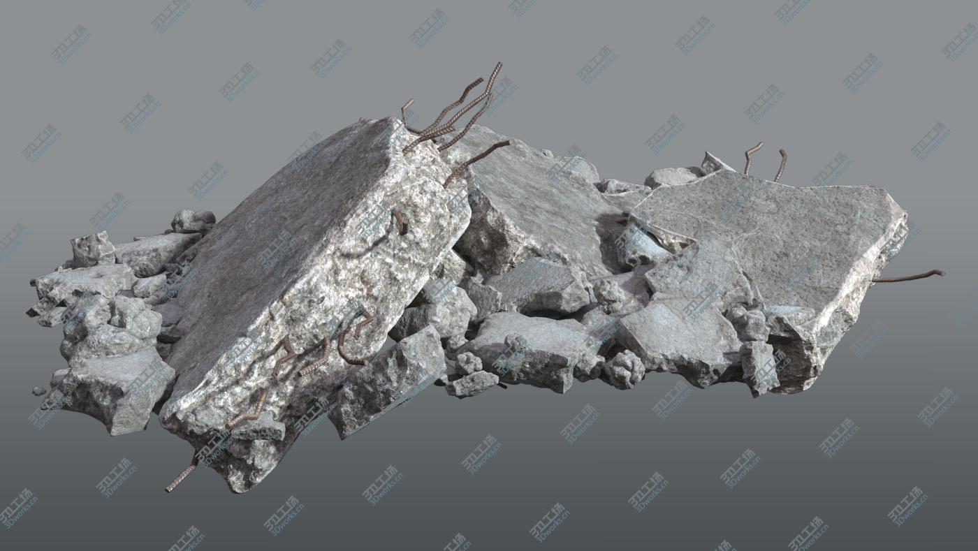 images/goods_img/202104021/3D model Ruin Debris Kit - Rubble C/5.jpg